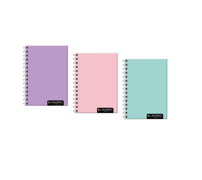 Foto Cuaderno Pocket 100 hojas Tapa Dura Colores Pastel