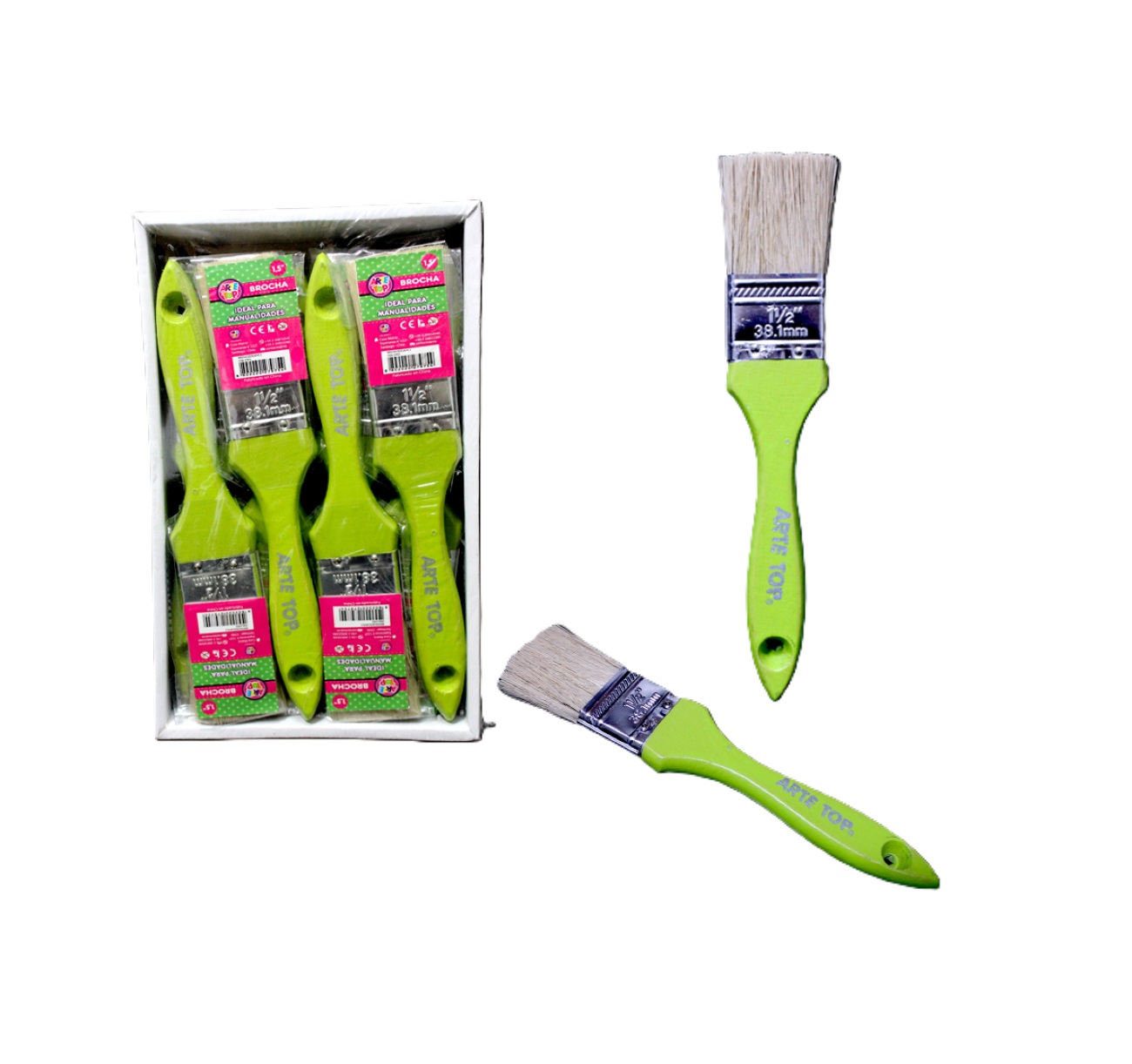 Foto Brocha escolar número 1.5