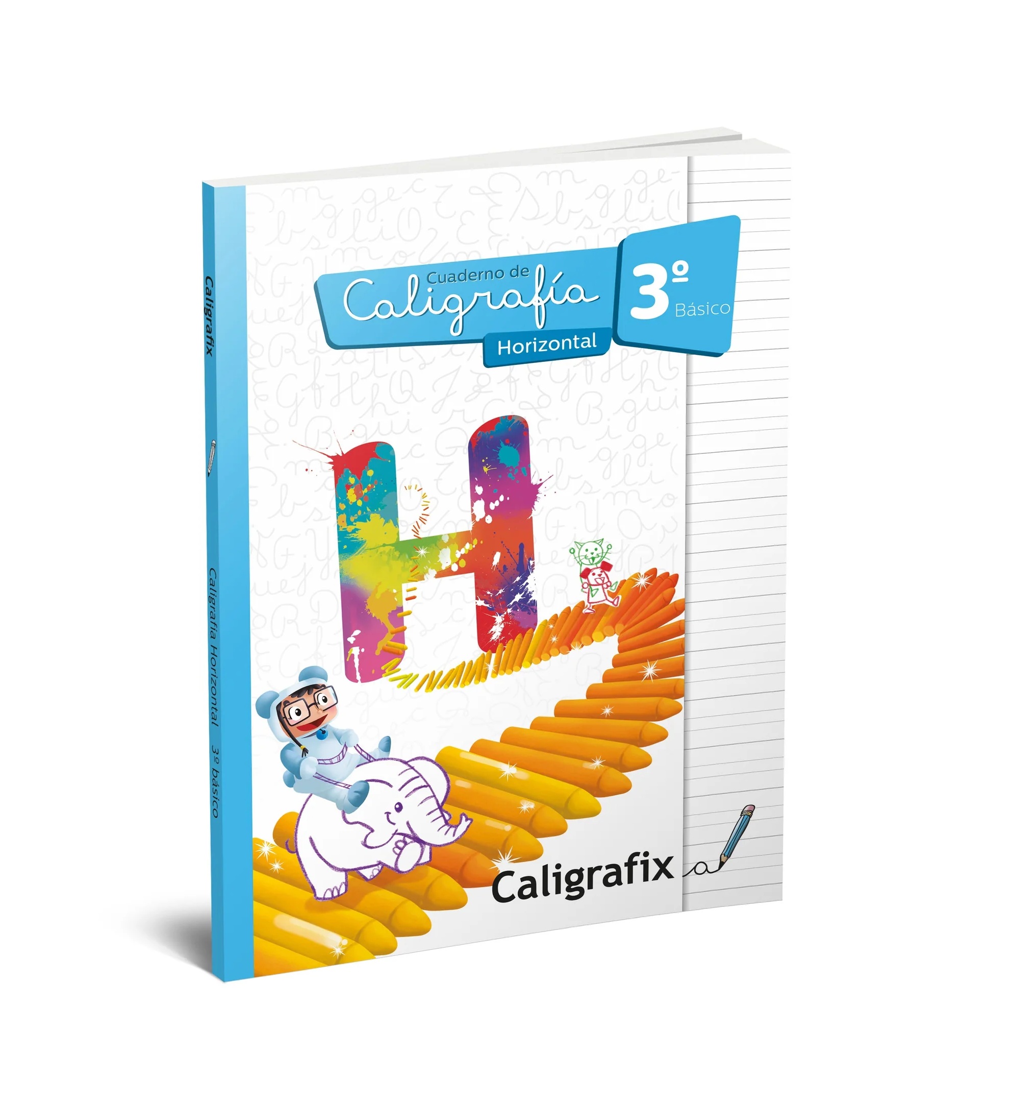 Foto Caligrafix 3ro básico horizontal
