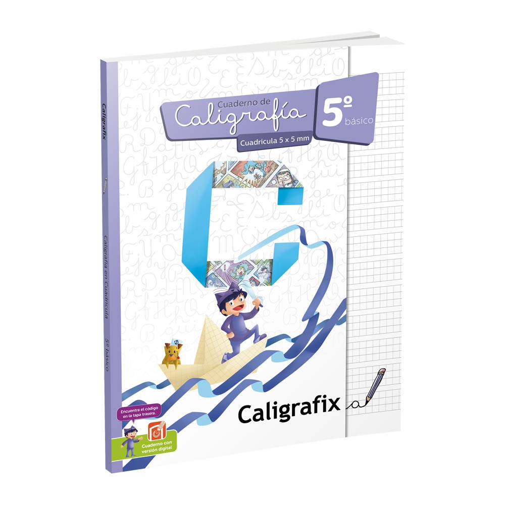 Foto Caligrafix 5to básico Cuadriculado