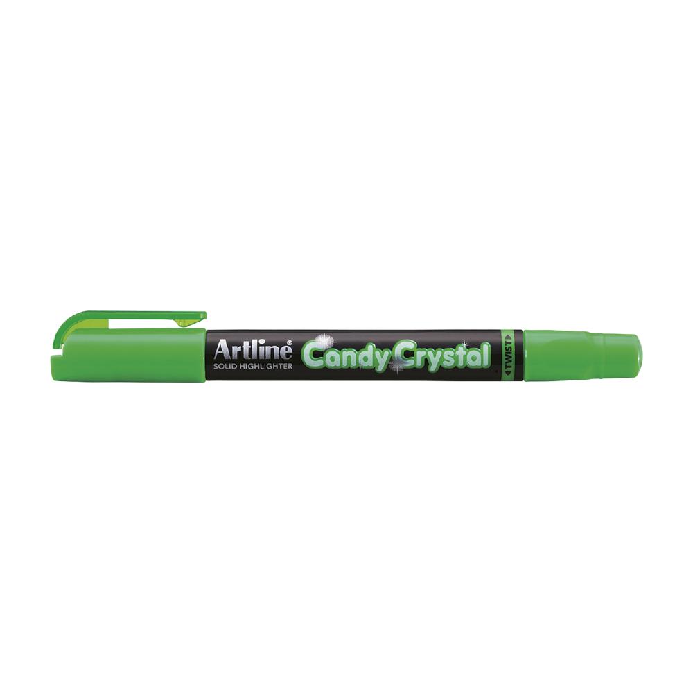 Foto Destacador sólido candy crystal verde