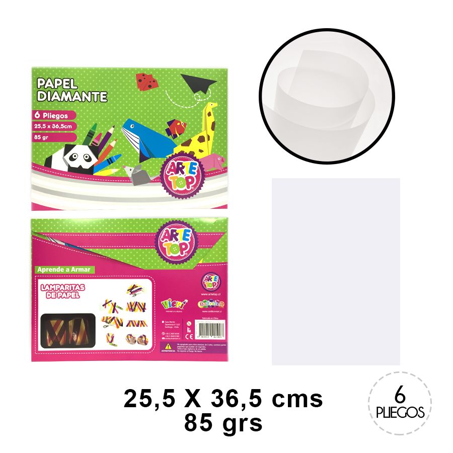 Foto Carpeta papel diamante vegetal