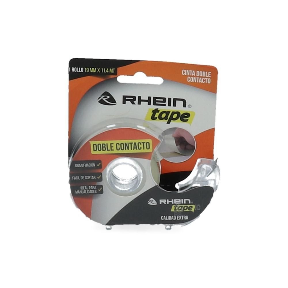 Foto Cinta doble contacto 19 x 11.4 mt con dispensador