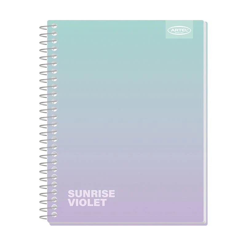 Foto Cuaderno triple carta 120 hojas Pastel Degrade