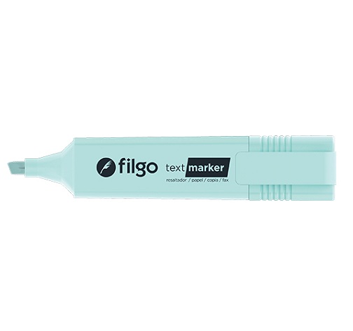 Foto Destacador plano Text Marker Celeste Pastel