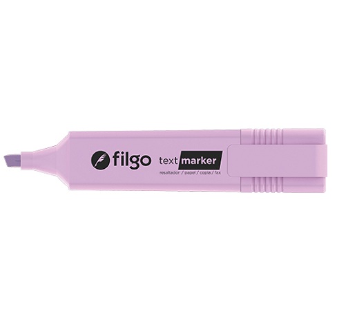 Foto Destacador plano Text Marker Morado Pastel