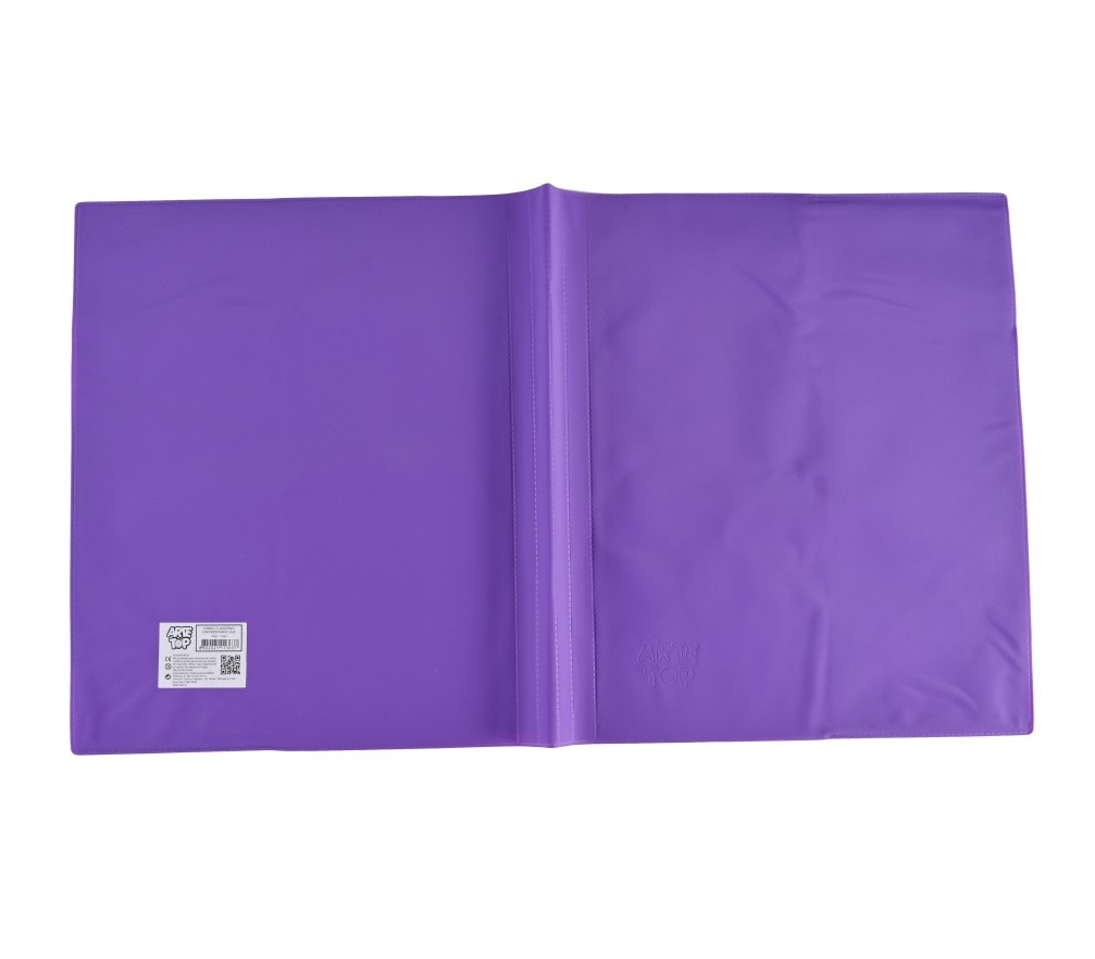 Foto Forro cuaderno universitario PVC Morado