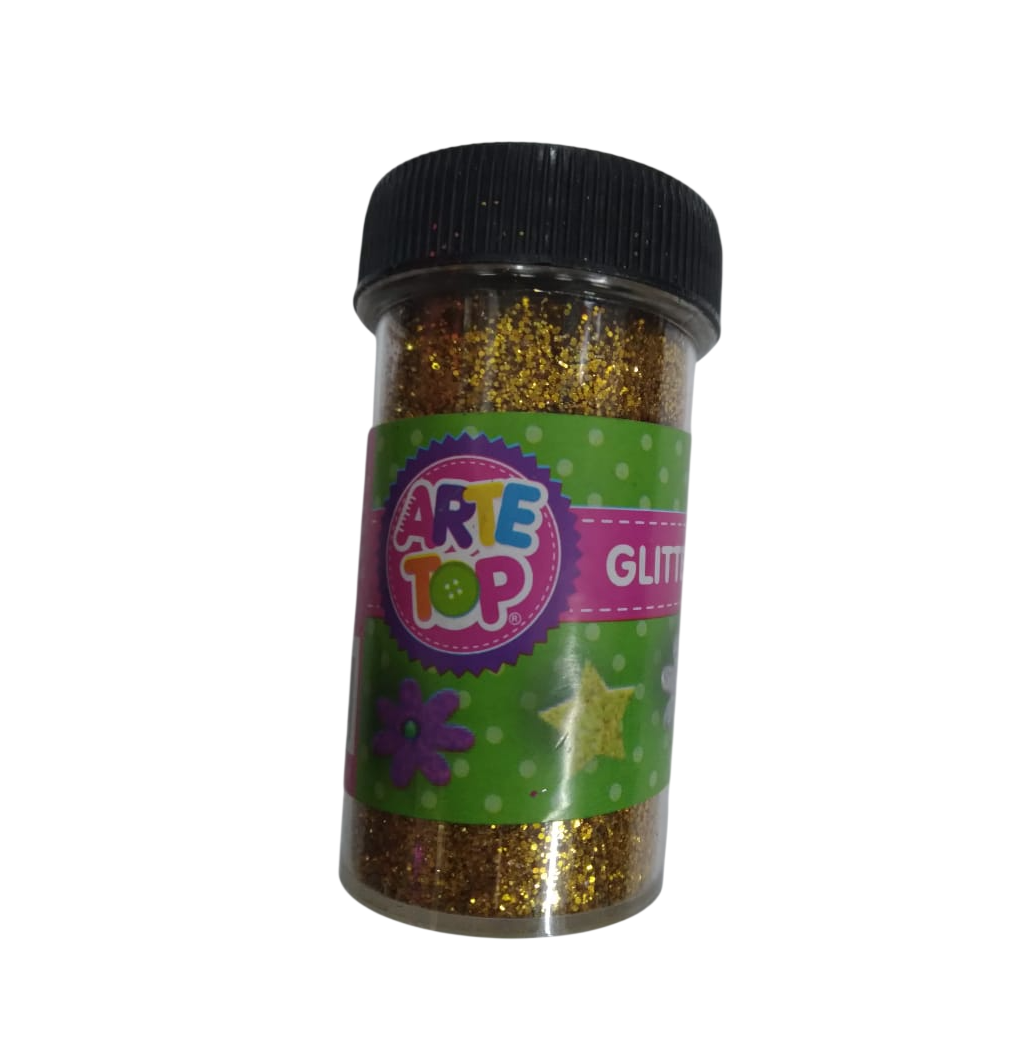 Foto Frasco Escarchilla Dorado