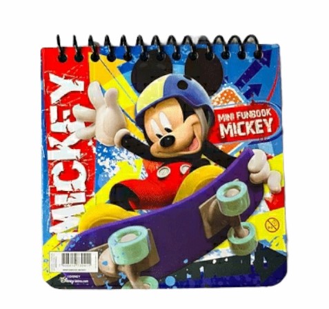 Foto Libreta espiral pequeña Disney Mickey Mouse