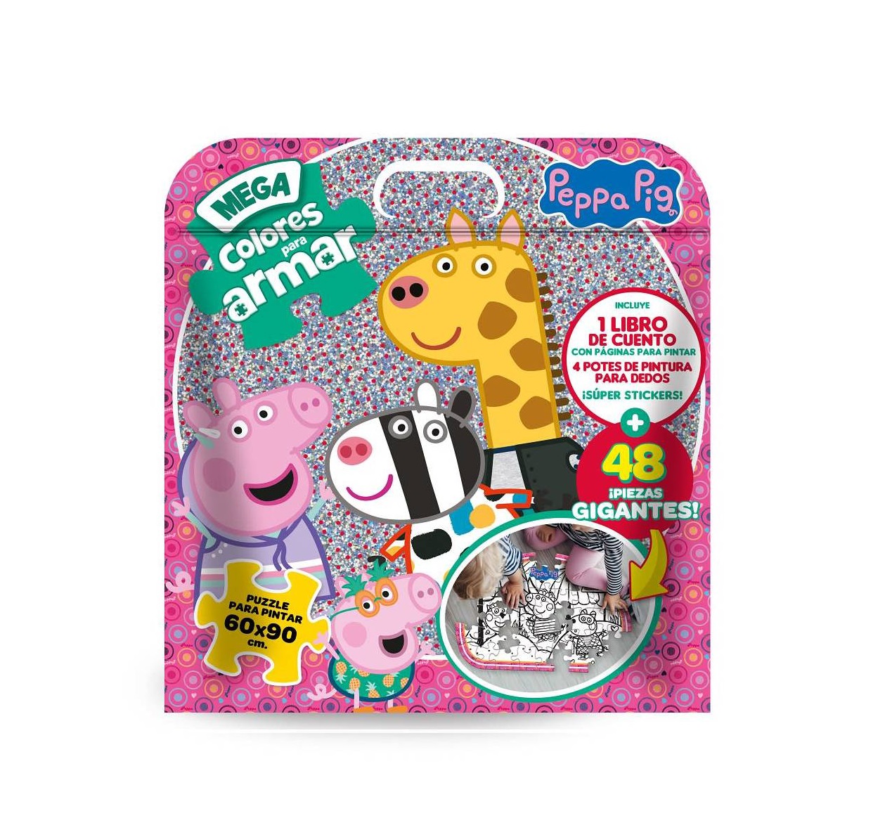 Foto Pack Mega Colores para Armar Puzzle Gigante