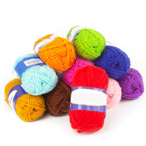 Foto Ovillo de lana 25gr Colores Surtidos