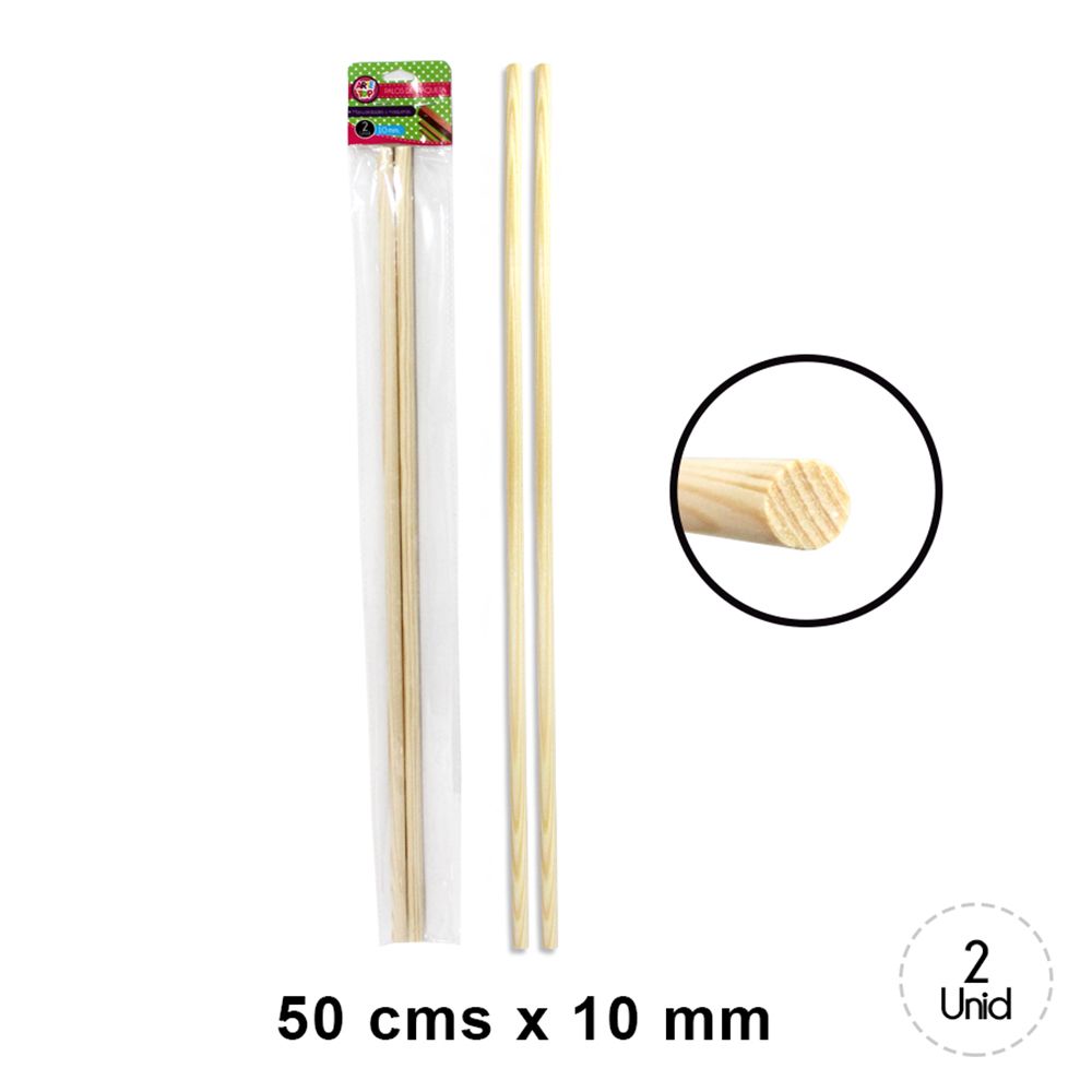 Foto Set Palos de maqueta redondo 10 mm 2 unidades