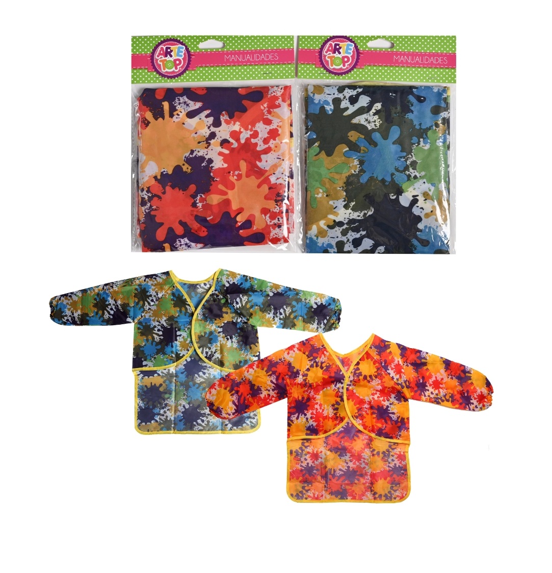 Foto Pechera artística plástica para niños de 4 a 5 años