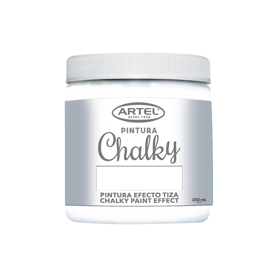 Foto Pintura Chalky a la Tiza 250ml Blanco