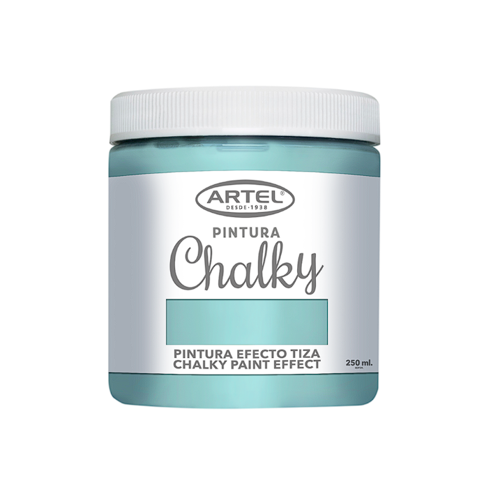 Foto Pintura Chalky a la Tiza 250ml Verde Menta