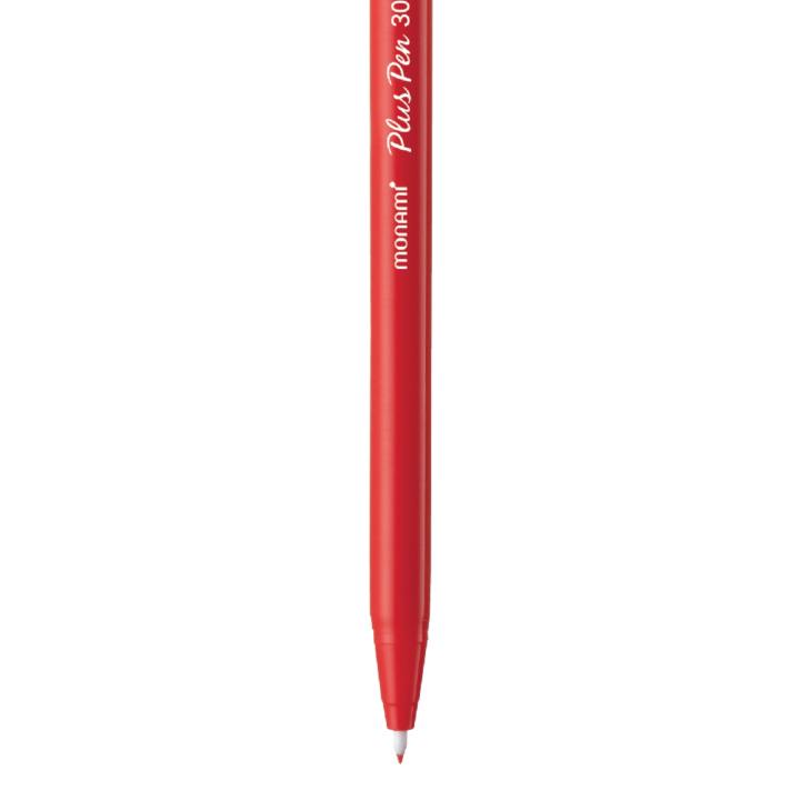 Foto Lápiz punta fina 0.3mm Rojo Plus Pen 3000