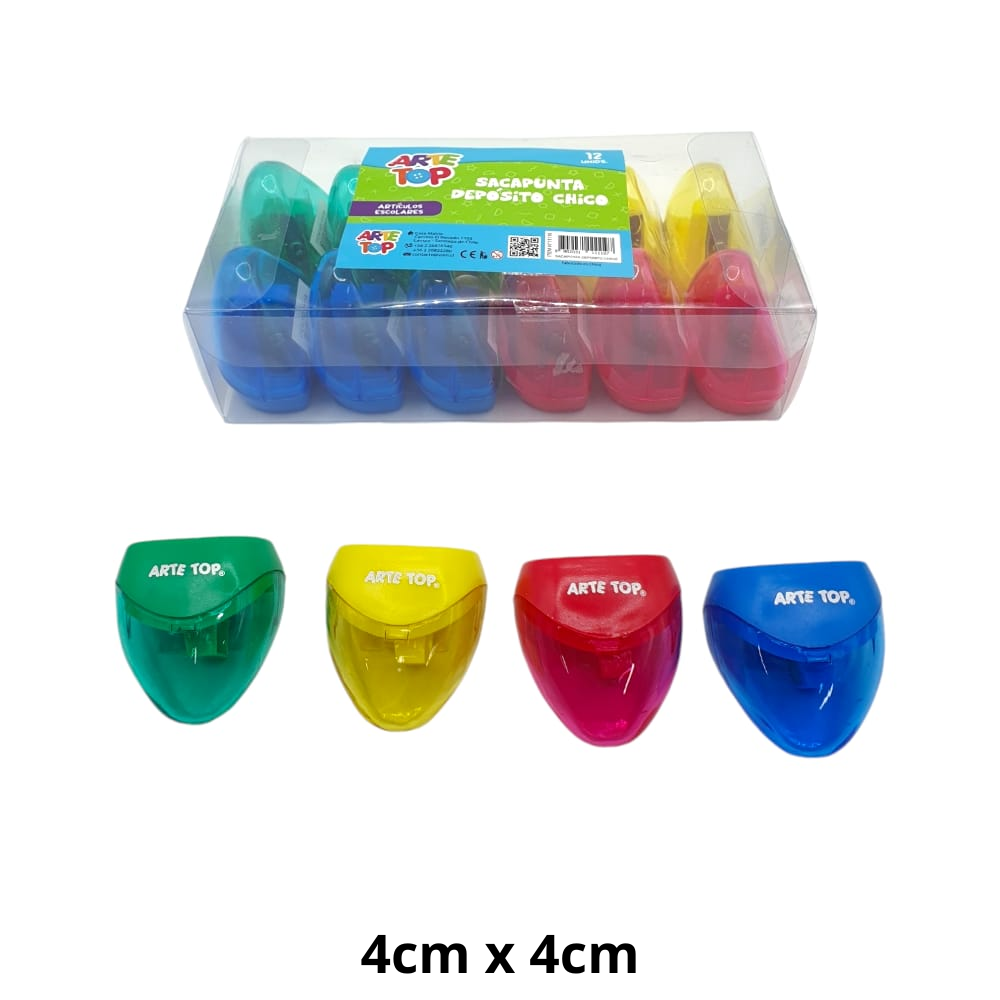 Foto Sacapunta con depósito simple de colores