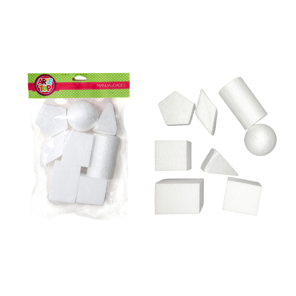 Foto Set figuras geométricas de plumavit