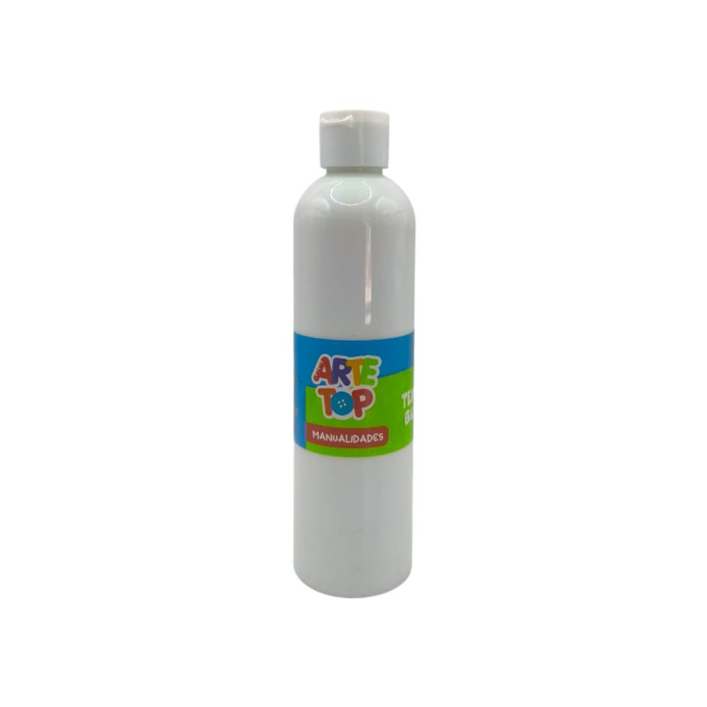 Foto Frasco témpera 250ml Blanca